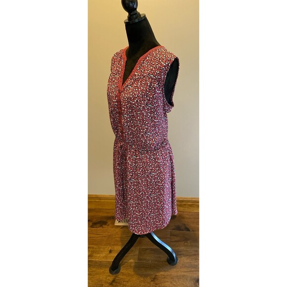 Gap Dress Plus Size XL Sleeveless Drawstring Waist Pockets Lined Flowy Cool - Picture 4 of 12